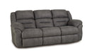 HomeStretch Gambler Manual Sofa in Dark Shadow