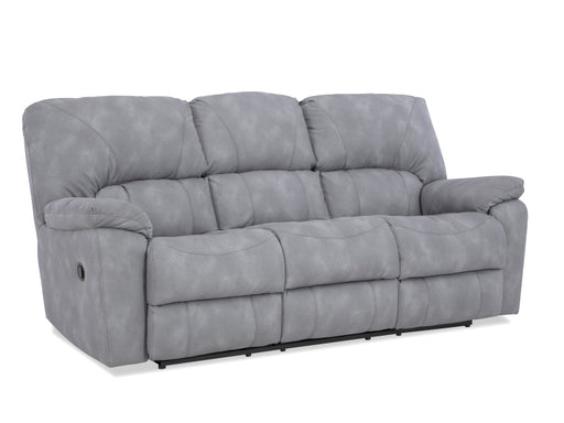 HomeStretch Rhino manual reclining sofa in grey