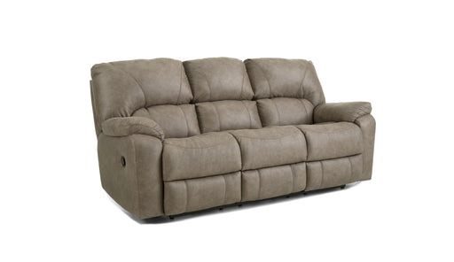 HomeStretch Sapphire manual reclining sofa in fog