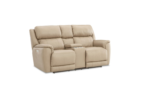 HomeStretch Tuscany Power Loveseat in Stonewash
