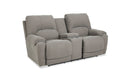 HomeStretch Showtime Power Loveseat in Tan
