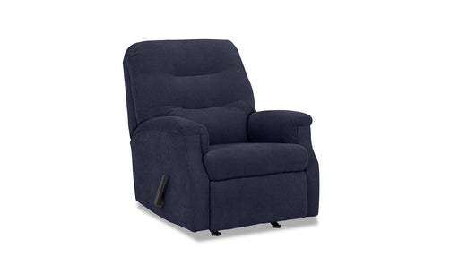 HomeStretch Barbara Jean Manual Recliner in Navy
