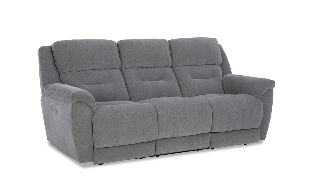 HomeStretch Knockout Power Sofa in Granite