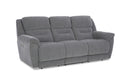 HomeStretch Knockout Power Sofa in Granite