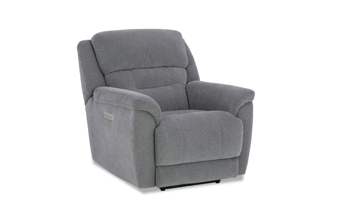 HomeStretch Knockout Power Recliner in Granite