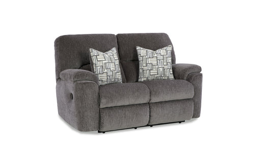HomeStretch Payday manual reclining loveseat in mink