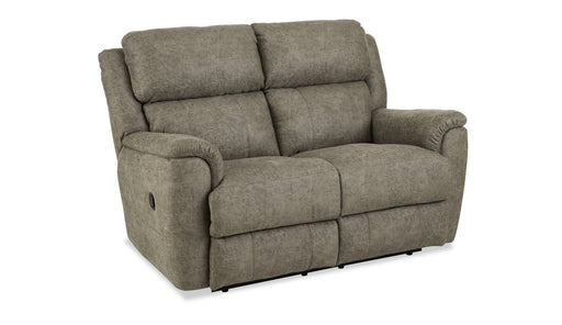 HomeStretch Milan Manual Loveseat in Tan