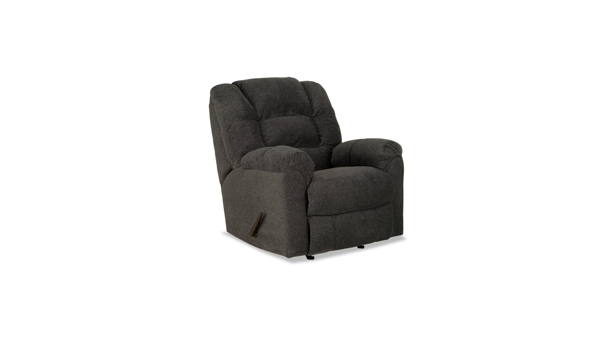 HomeStretch Champ Manual Recliner in Charcoal