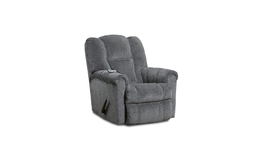 Revive Heat and Massage Rocker Recliner in Steel
