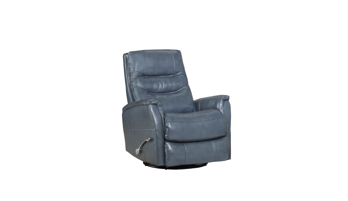 HomeStretch Revelation Manual Recliner in Medium Blue