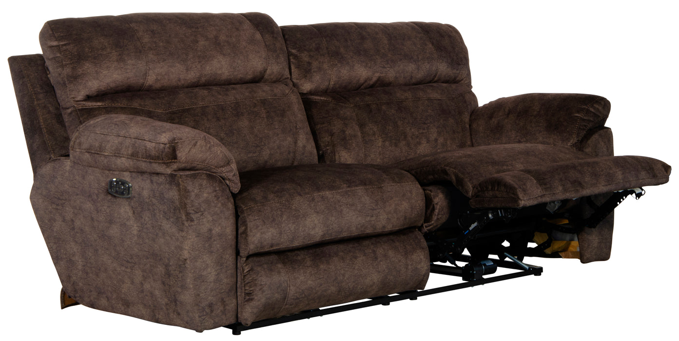 Sedona Power Headrest w/Lumbar Lay Flat Reclining Sofa