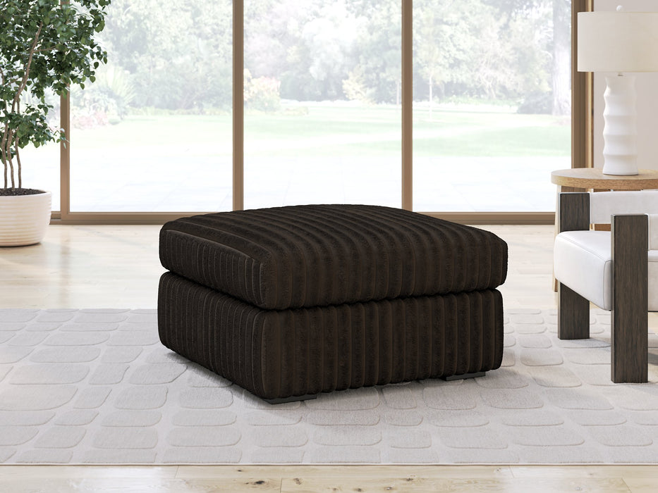 Midnight-Madness Oversized Accent Ottoman