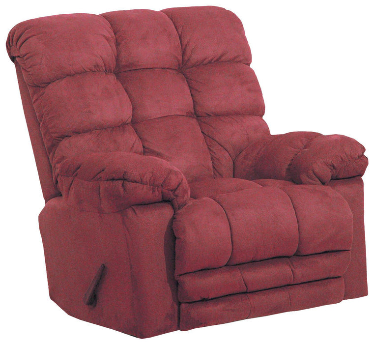 Catnapper Magnum Chaise Rocker Recliner in Merlot 54689-2