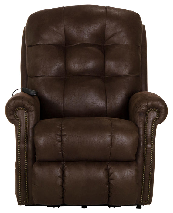 Ramsey Power Lift Lay Flat Recliner with Heat and Massage