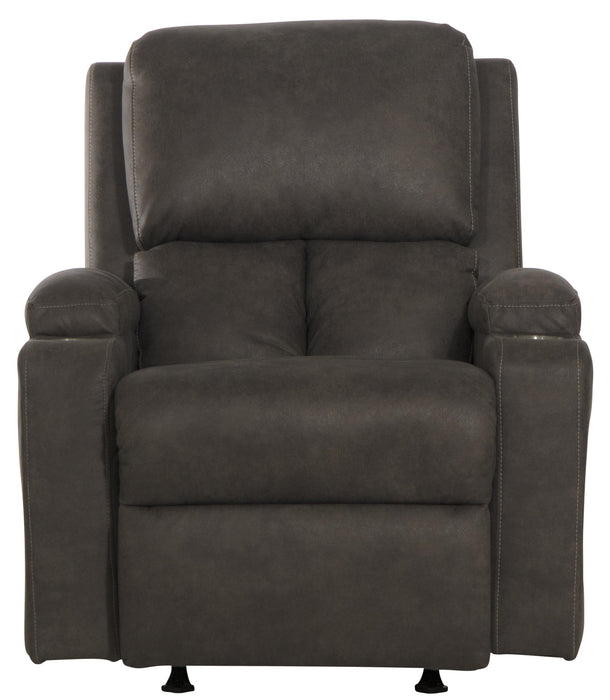 Kyle Rocker Recliner with Two Cupholders