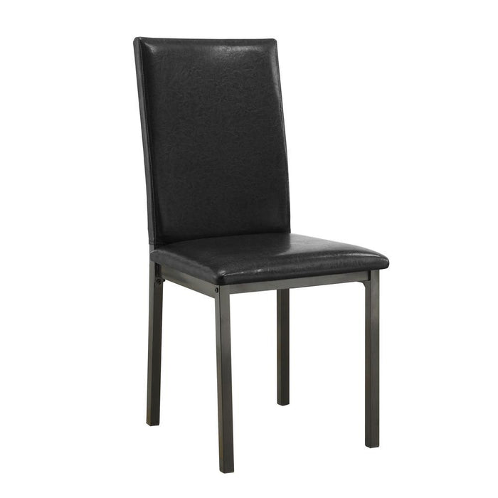 Garza Upholstered Dining Chairs Black (Set of 2)