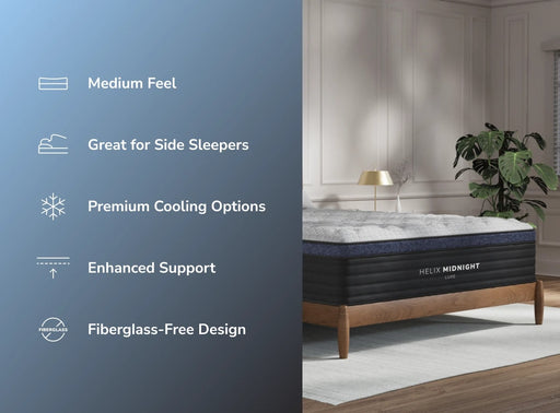 Helix Midnight Luxe mattress image 2