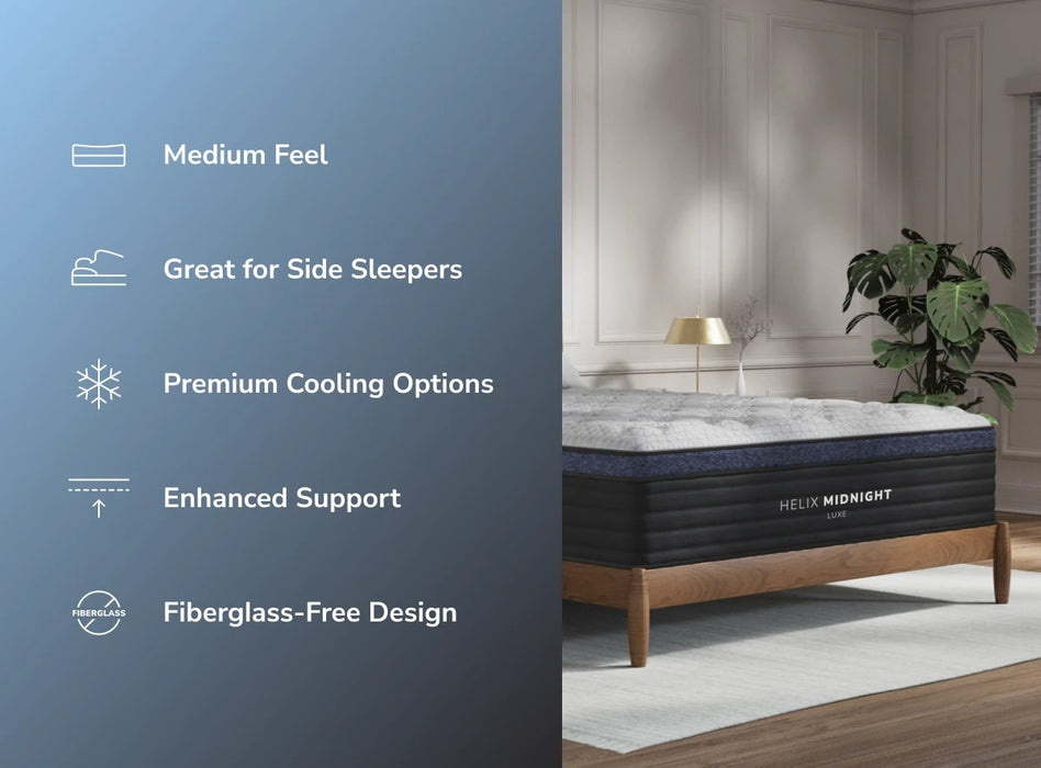 Helix Midnight Luxe mattress image 2