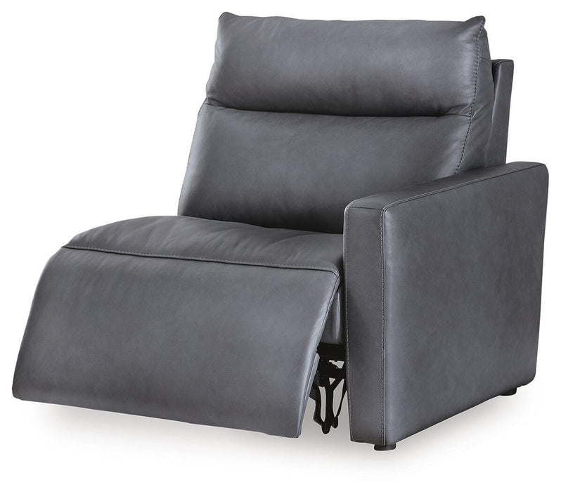 ModZ Power Reclining Sectional with Audio Console
