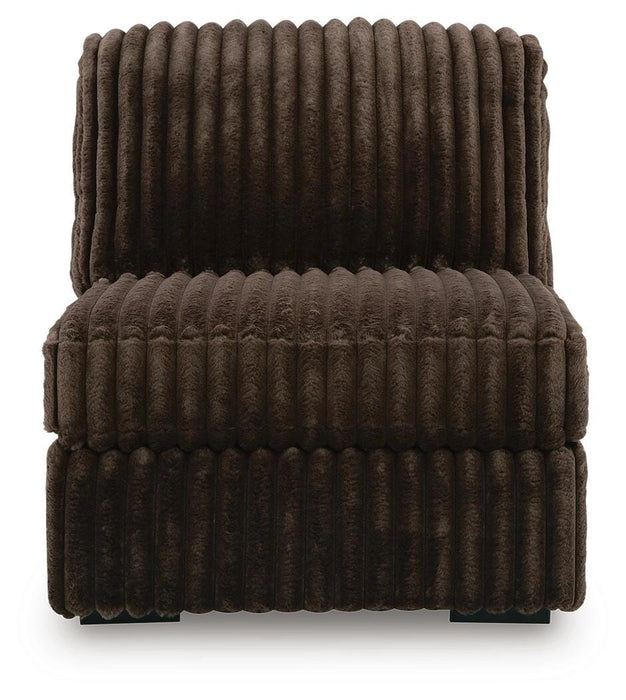 Midnight-Madness Sectional with Chaise