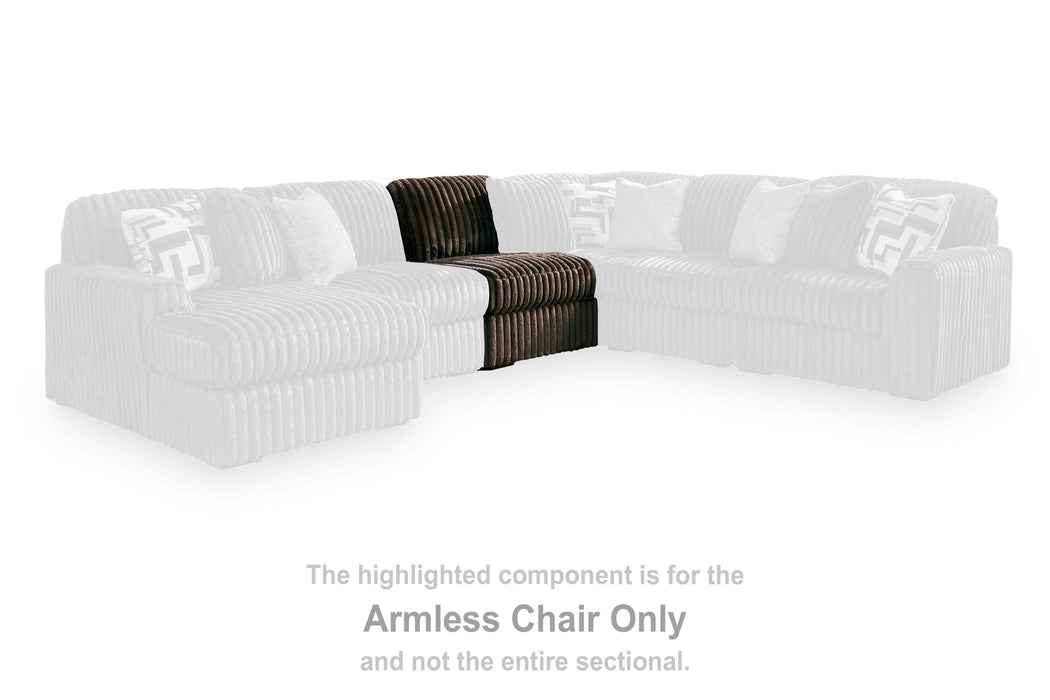 Midnight-Madness Sectional with Chaise