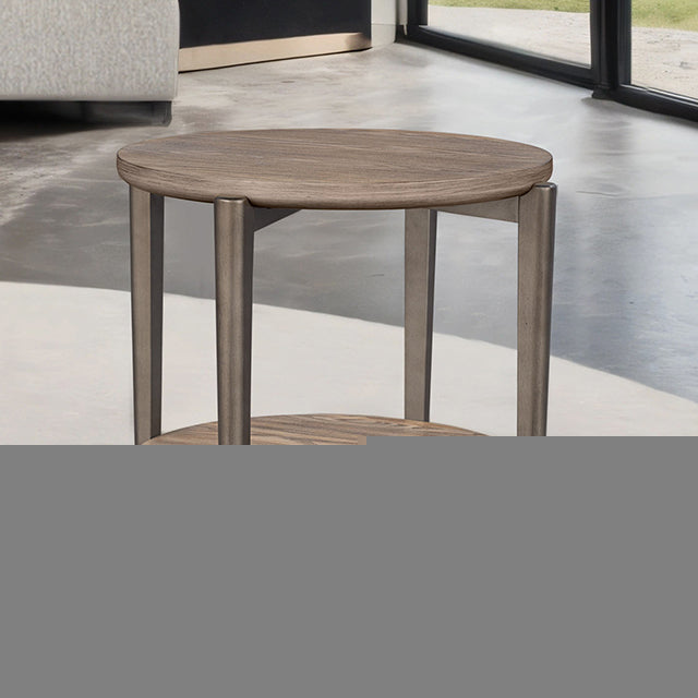 Roros Round End Table