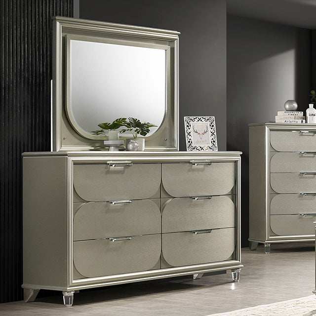 silver dresser Sheridan Dresser