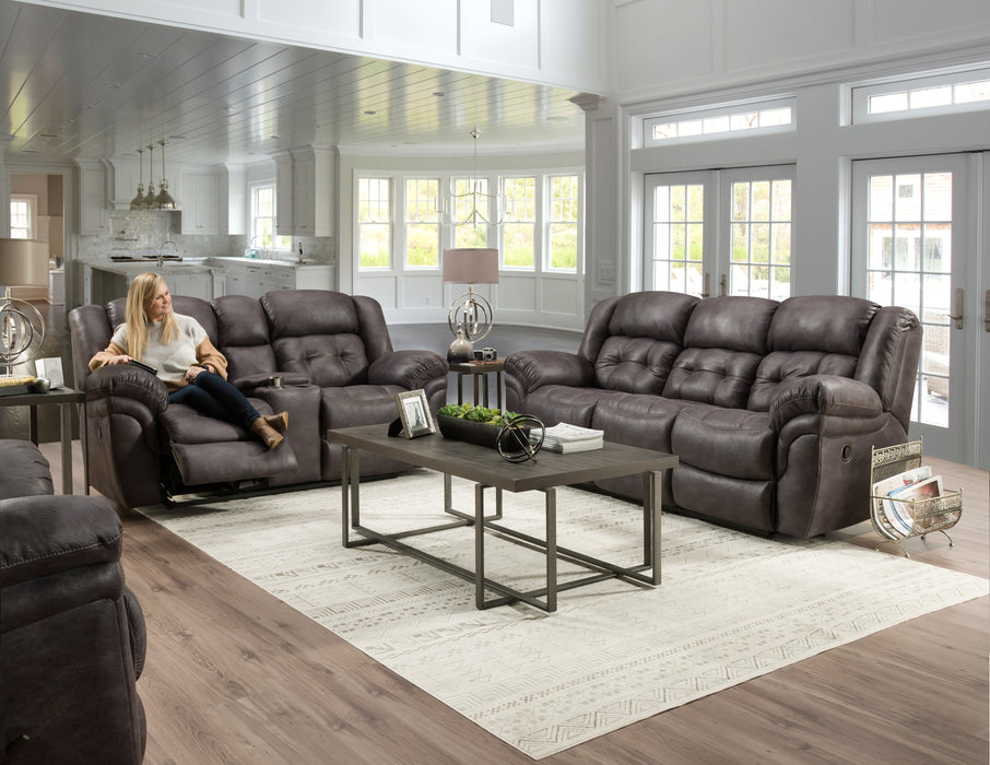 Reclining Console Loveseat - 129-22-14