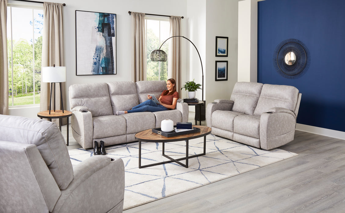 Double Reclining Power Sofa - 200-37-15